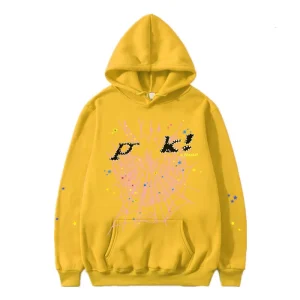 Sp5der Hoodie - Yellow