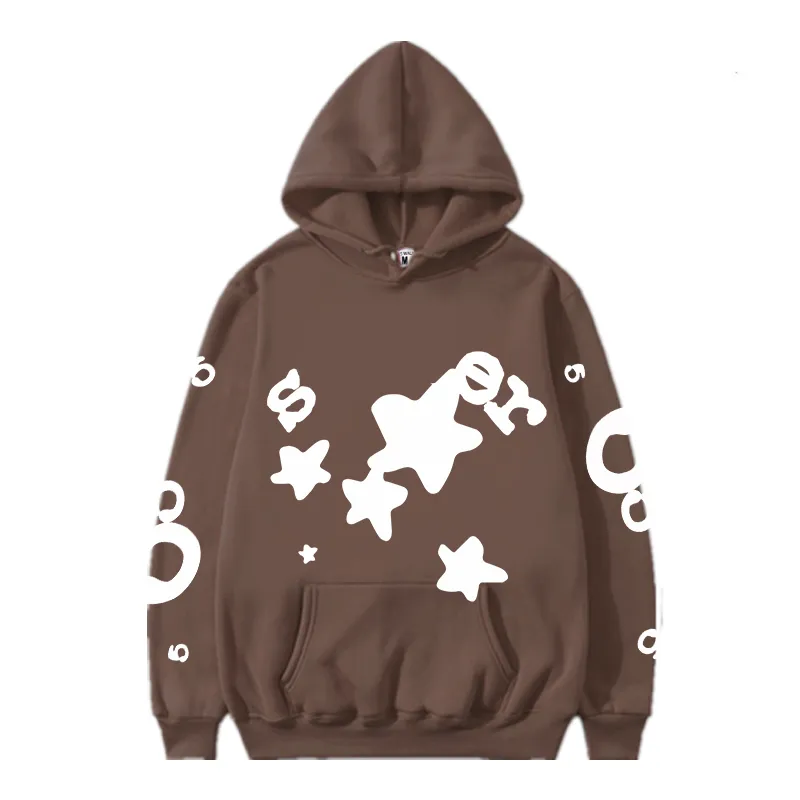 Sp5der Hoodie - Brown
