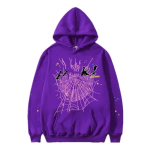 Sp5der Hoodie -Purple