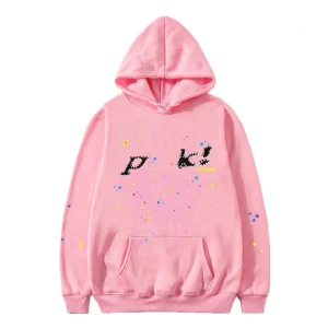 Sp5der Hoodie - Light Pink