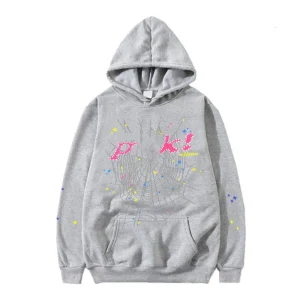 Sp5der Hoodie - Light Gray