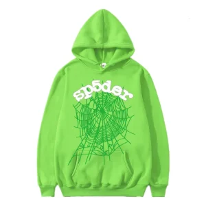 Sp5der Hoodie - Smile Green