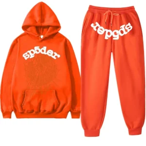 Sp5der Tracksuit - Orange