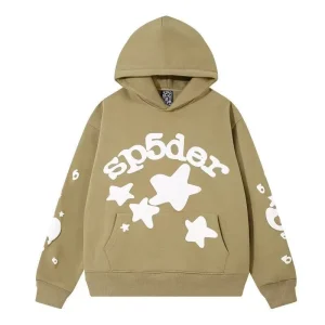 Sp5der Hoodie - Khaki