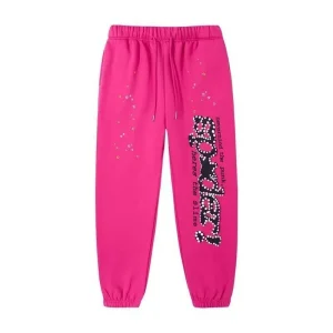 Sp5der P*NK V2 Sweatpant Pink