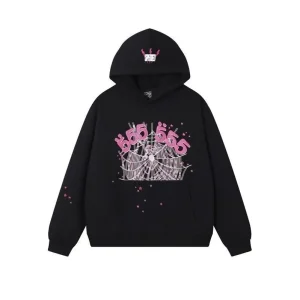 Sp5der Web hoodie Black