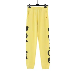 Sp5der Beluga Sweatpants Yellow