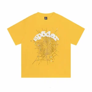 Sp5der T-Shirts - Yellow