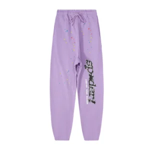 Sp5der Acai Sweatpants Purple