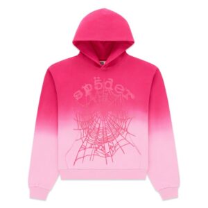 OG Web Ombre Hoodie Pink